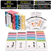 Pocket-Size Math Bundle: Addition, Subtraction, Multiplication, Division Flashcards | Complete Box Set | All Facts | Color Coded