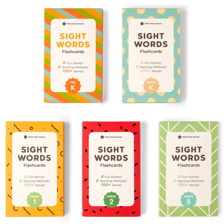 Sight Words Flash Card Games