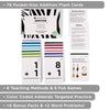 Pocket-Size Math Addition Flashcards | Full Set (All Facts 1-12) | Color Coded