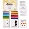 Pocket-Size Math Subtraction Flashcards | Full Set (All Facts 1-15) | Color Coded