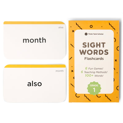 First Grade Sight Word Flash Cards