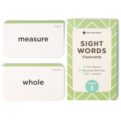 Third Grade Sight Word Flash Cards