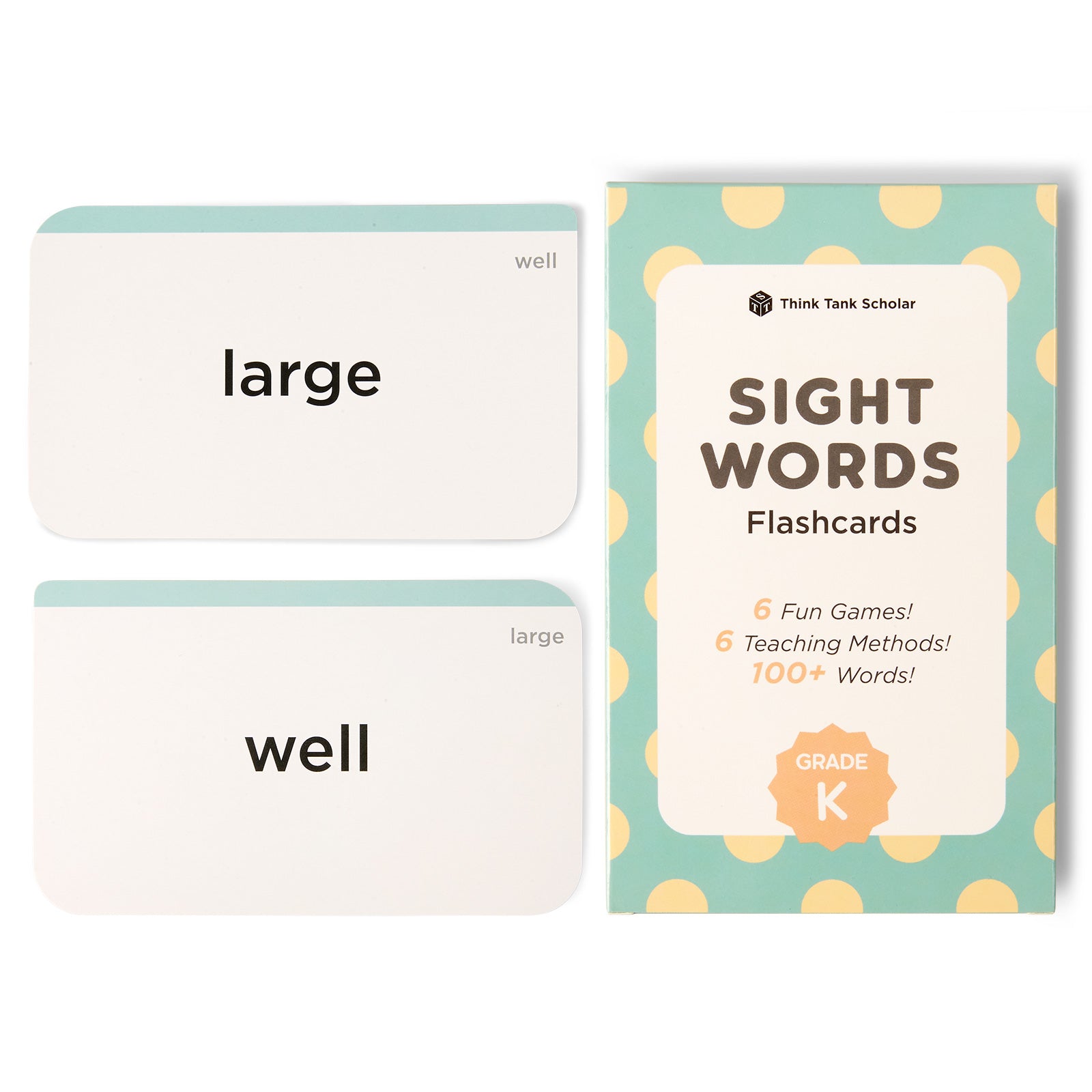 Kindergarten Sight Word Flash Cards