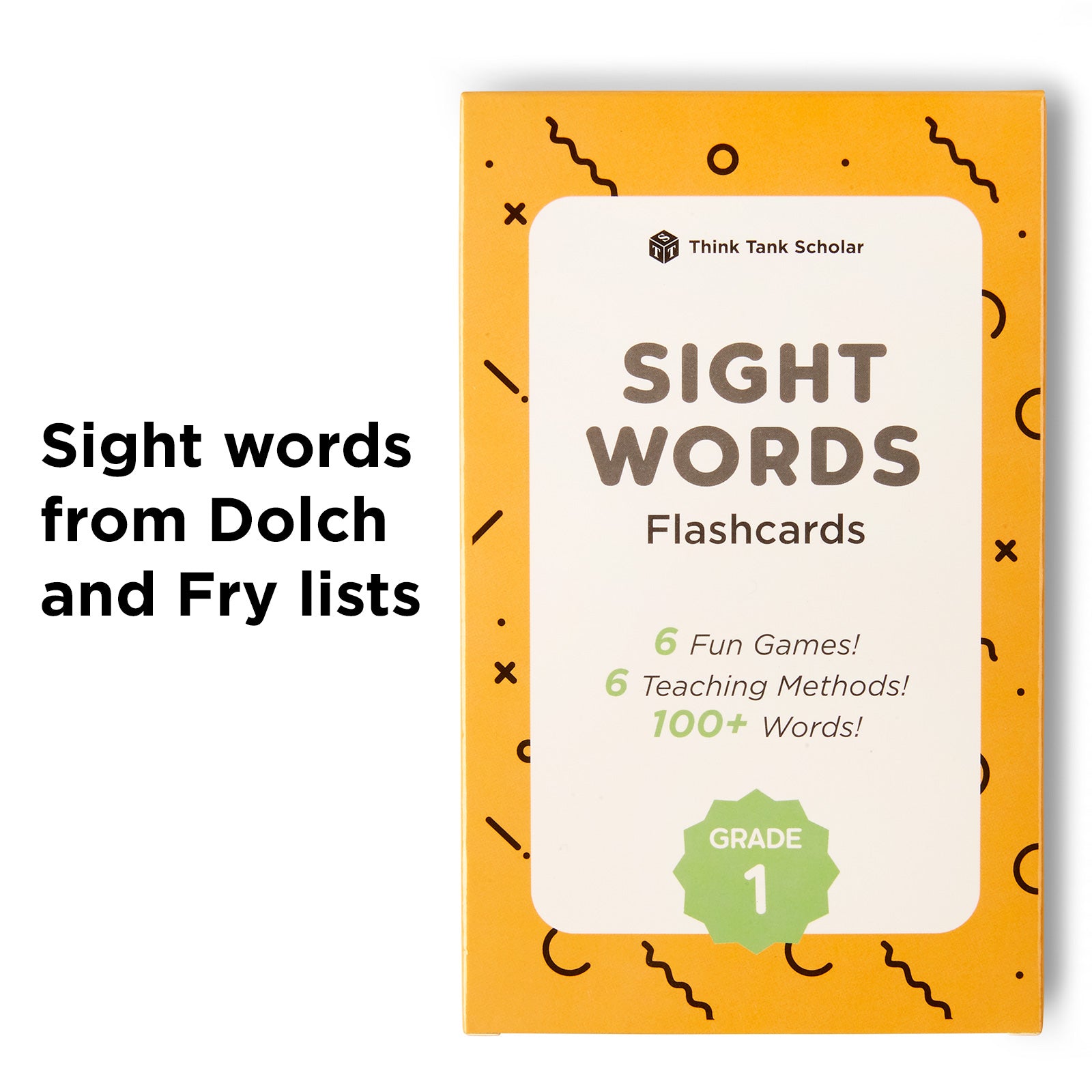 1st Grade Sight Word Flash Cards from Dolch & Fry