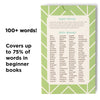 100 Sight Words for Third Grade.  Covers 75% of words in beginner books