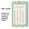 100 Sight Words for Kg.  Covers 75% of words in beginner books