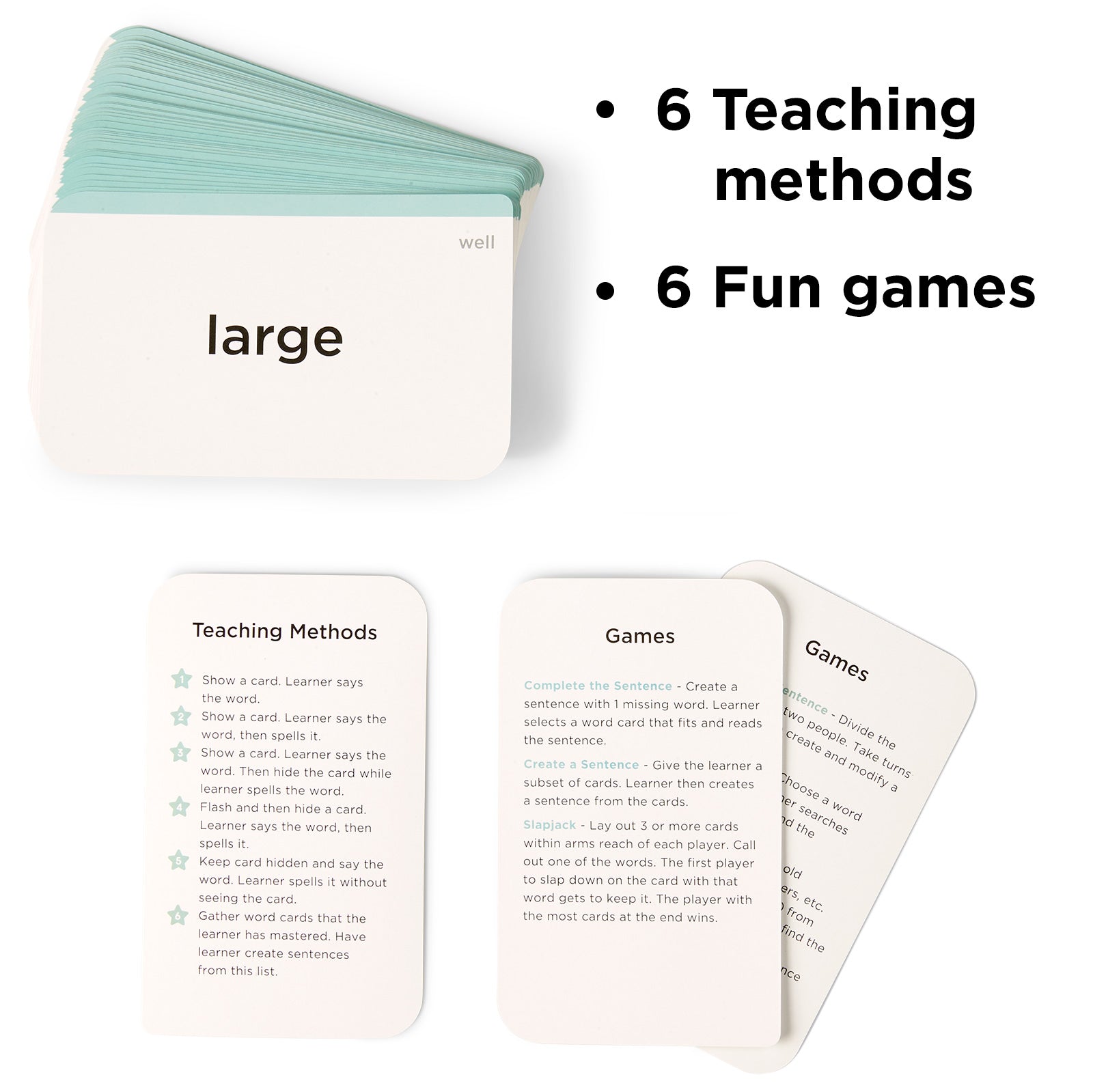 6 Teaching Methods  6 Fun Games