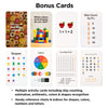 Preschool Flash Cards Bundle - Alphabet, Numbers & Counting, Colors & Shapes, First Words & Opposites & Rhyming